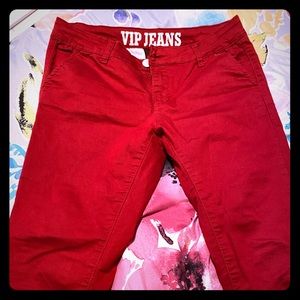 Red pants